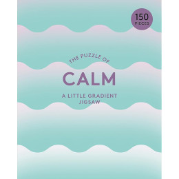 The Puzzle of Calm: 150 Piece Gradient Puzzle