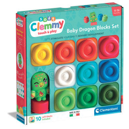 Soft Clemmy Μαλακά Τουβλάκια Magic Rainbow Σετ 9 Για 6+ Μηνών