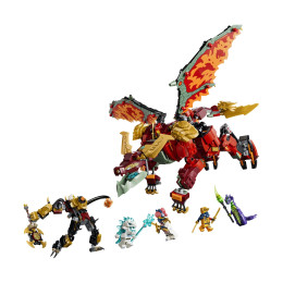 Lego Ninjago: Wyldfyre's Transforming Dragon Mech (71868)