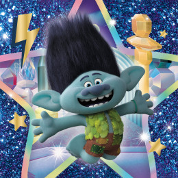 Clementoni Παζλ 3X48 Super Color Trolls 3