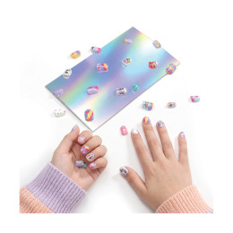 As Happihobbi: her World - Beauty - Sparkle Love Press on Nails (Pink Packaging) (1081-60015)