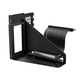 Arctic Accelero Vertical gpu Mount (Black) Pcie 4.0x16 Riser Cable 160mm