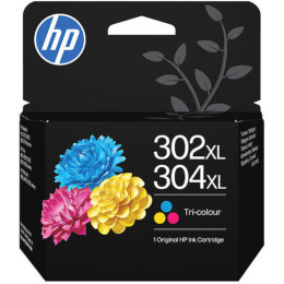 Hp Μελάνι Inkjet No.302 / 304 xl Tricolor (B7rt8ae) (Hpb7rt8ae)