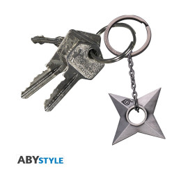 Abysse: Naruto Shippuden - Shuriken Konoha 3d Keychain (Abykey395)