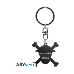 Abysse: one Piece - Skull Luffy Metal Keychain (Abykey646)