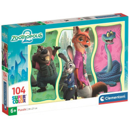 Παζλ 104 S.c. Zootropolis
