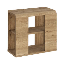Τραπεζάκι Βοηθητικό Colia Megapap Χρώμα Sepet oak 58x25x50εκ.