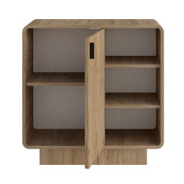 Μπουφές Rovel Megapap Χρώμα Sepet oak 80,3x39x80,4εκ.