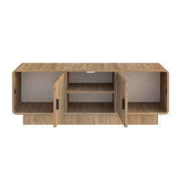 Έπιπλο Τηλεόρασης Rovel Megapap Χρώμα Sepet oak 140,3x39x50εκ.