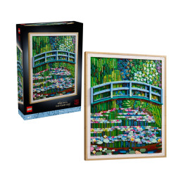 Lego Art: Claude Monet – Bridge Over a Pond of Water Lilies (31220)