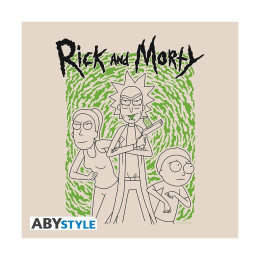 Abysse: Rick and Morty - Portal Tote bag (Tba0058)