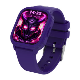 Kiddoboo Goat Rage Gaming Smartwatch Purple