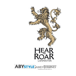 Abysse Game of Thrones - Lannister Hear me Roar Beer Glass (Abyver020)