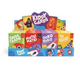 AS Games Παιχνίδια Με Κάρτες Kiddy Cards Assortment Για 18+ Μηνών
