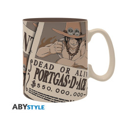 Abysse: one Piece - Wanted ace mug (460ml) (Abymuga455)