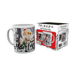 Abysse: Friends - you Love me Heatchange mug (320ml) (Mgh0135)