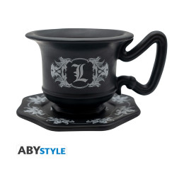 Abysse: Death Note - l's cup 3d mug With Saucer (Abymuga618)