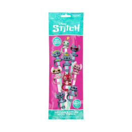 Paladone: Disney Stitch - Straws With Toppers Blind bag (Pp14004ls)