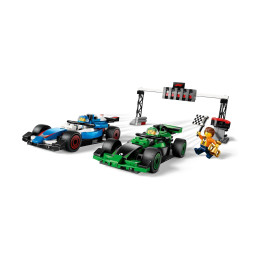 Lego City: f1 Grid With Vcarb & Sauber Race Cars (60474)