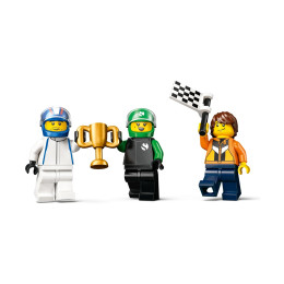Lego City: f1 Grid With Vcarb & Sauber Race Cars (60474)