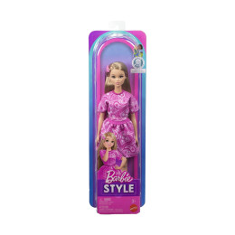 Mattel Barbie: Style - Barbie Fashionistas Doll With Blonde Hair, Wearing Pink Paisley Skirt & Pink Paisley Shirt #249 (Jjn62)