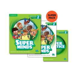 Super Minds 2 Super Pack 2 (sb + wb + Super Practice + Wordlist) 2nd ed