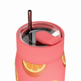 Estia Θερμος Lens Save the Aegean 360ml Orange pop