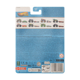 Mattel hot Wheels Monster Trucks: Sneakerhead With Small car – die-Cast & Truck Vehicle (Jjt58)