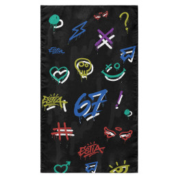 Estia Πετσετα Θαλασσης Microfiber με Τσαντακι six Seven