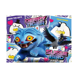 Ravensburger Puzzle:  k-pop Demon Hunters - 4x100pcs (12004757)