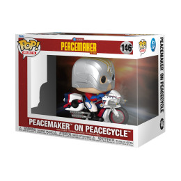 Funko Pop! Rides: Peacemaker the Series - Peacemaker on Peacecycle #146 Vinyl Figure