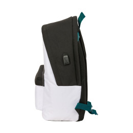 Safta: Real Madrid - Double Backpack for 15,6" Laptop+usb (612654820)