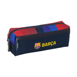 Safta: F.c.barcelona - Triple Pencil Case W/22 cm Elastic Band (812629027)