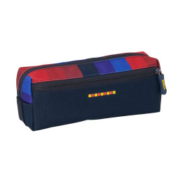 Safta: F.c.barcelona - Triple Pencil Case W/22 cm Elastic Band (812629027)