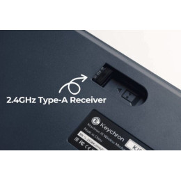 Keychron j5 (Kj5-H4z) qmk Wireless Mechanical Keyboard Banana Switch hot-Swap rgb 100% us Dark Blue