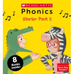 Scholastic Phonics Book bag Readers: Starter Pack 5 - 8 Books Inside