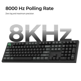 Keychron k10 Ultra (K10u-h4) zmk Wireless 8k Mechanical Keyboard Bananaswitch (Hot-Swap) 100% us lay