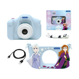 Lexibook Digital Camera With Silicon Pouch: Kids Camera With Frozen Protection (25.dj078fz)