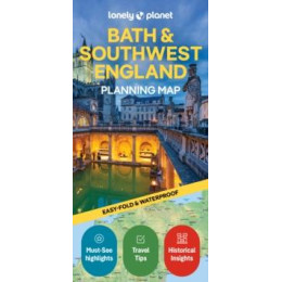 Lonely Planet Bath & Southwest England Planning map