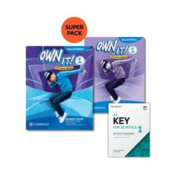 Own it! 1 Super Pack 2 (Student's Book + Workbook + key for Schools 1 + Wordlist) 2026