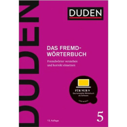 Duden 5 das Fremdwörterbuch