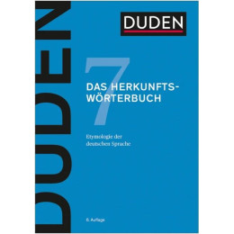 Duden 7 das Herkunftswörterbuch