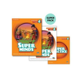 Super Minds 4 Super Pack 2  (Student's Book + Workbook + Super Practice + Wordlist) 2026