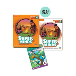 Super Minds 4 Super Pack 4  (Student's Book + Workbook + Storyfun 4 + Wordlist) 2026