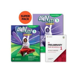 Own it! 3 Super Pack 2 (Student's Book + Workbook + Preliminary for Schools 1 + Wordlist)