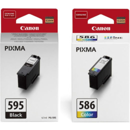 Canon Μελάνι Inkjet pg-595/cl-586 pvp Multipack (7171c004) (Canpg-595-cl-586)