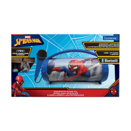 Lexibook Wireless Speaker With Microphone: Spiderman Bluetooth Light Speaker With Microphone (25.btp585spz)