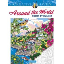 Creative Haven Around the World Color by Number