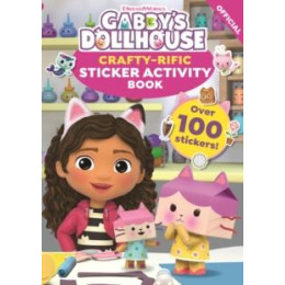 Dreamworks Gabby's Dollhouse: Crafty-Rific Sticker Activity Book
