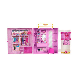 Mattel Barbie: Accessories & Closets - new Deluxe Wardrobe Playset (Jjp01)
